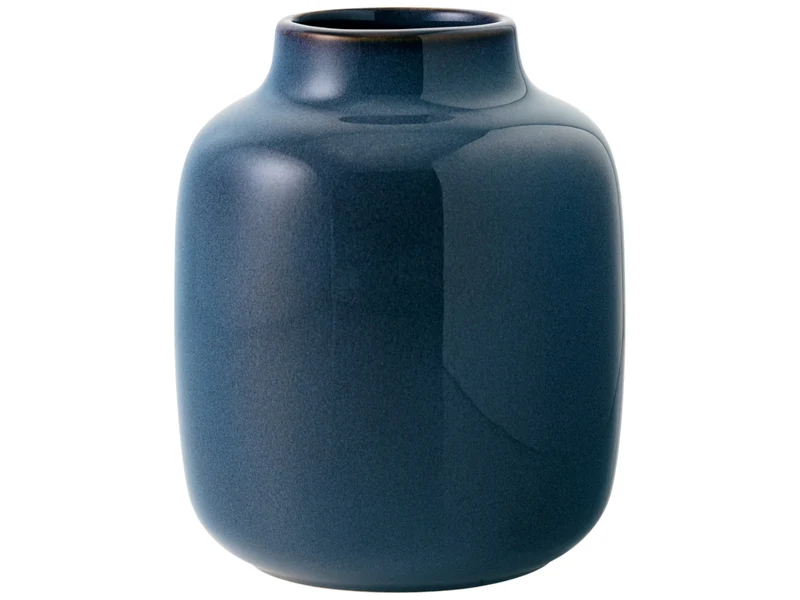 Villeroy & Boch Lave Home Vase Nek bleu uni kl. 12,7x12,7x15,3 cm