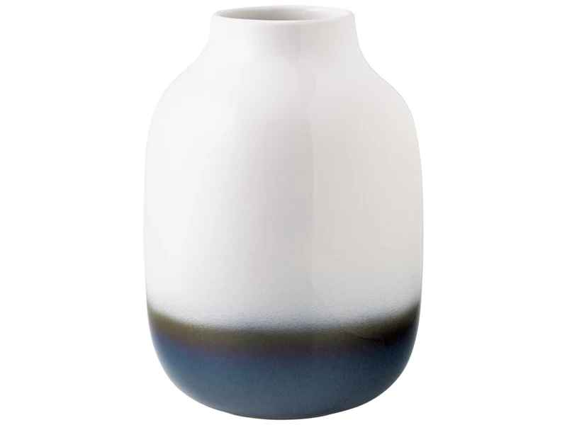 Villeroy & Boch Lave Home Vase Nek bleu groß 15,5 x 15,5 x 22cm