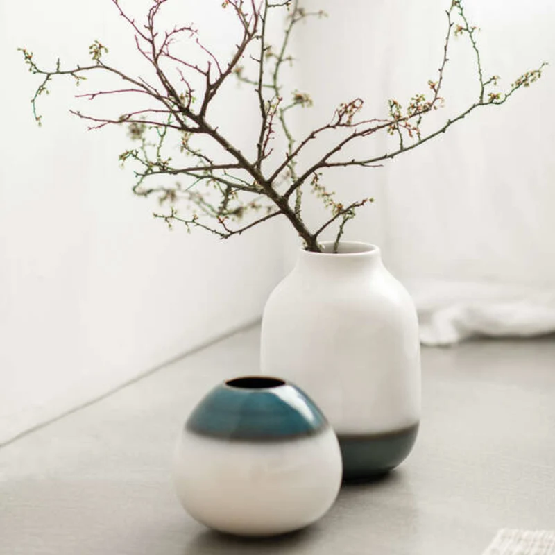 Villeroy & Boch Lave Home Vase Nek bleu groß 15,5 x 15,5 x 22cm