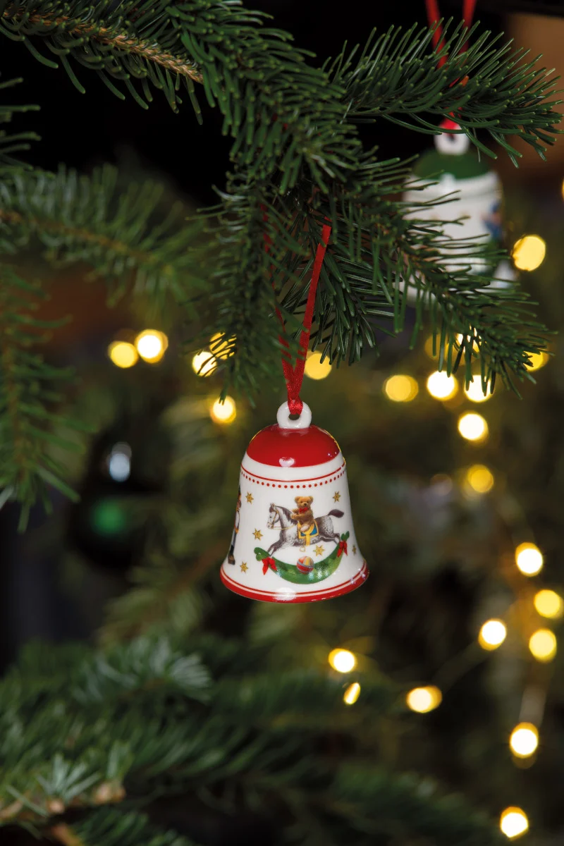 Villeroy & Boch My Christmas Tree Glocke Spielzeug rot