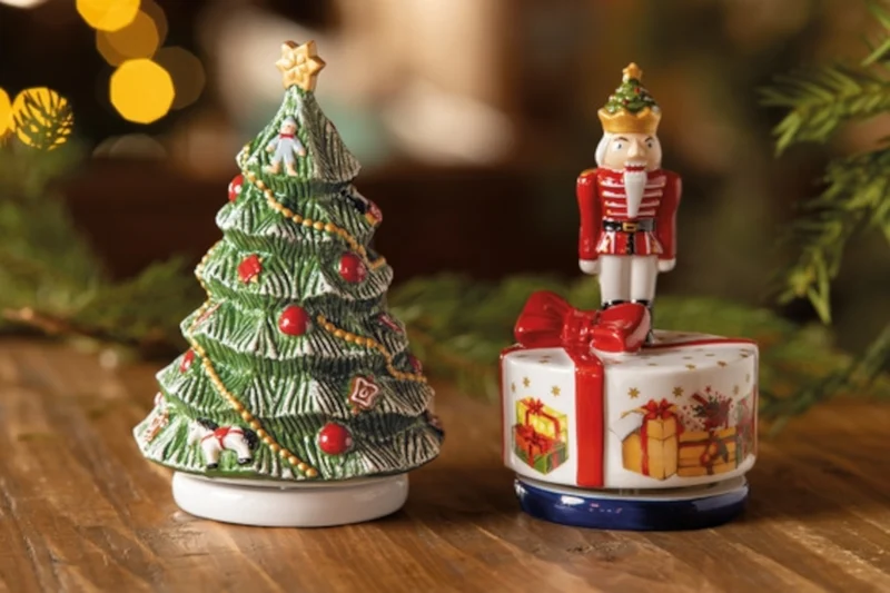Villeroy & Boch Nostalgic Melody Weihnachtsbaum drehend