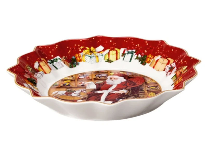 Villeroy & Boch Toy's Fantasy Schale groß Santa liest Wunschzettel