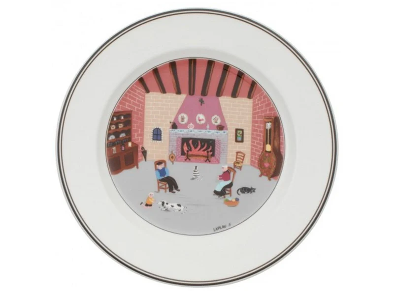 Villeroy & Boch Design Naif Speiseteller Kamin 27 cm