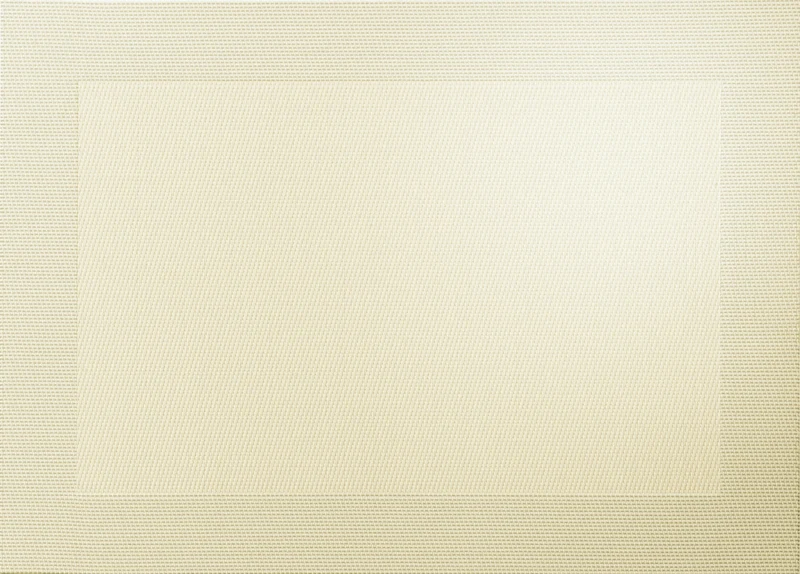 ASA Tischset gewebter Rand sand metallic 46 x 33 cm