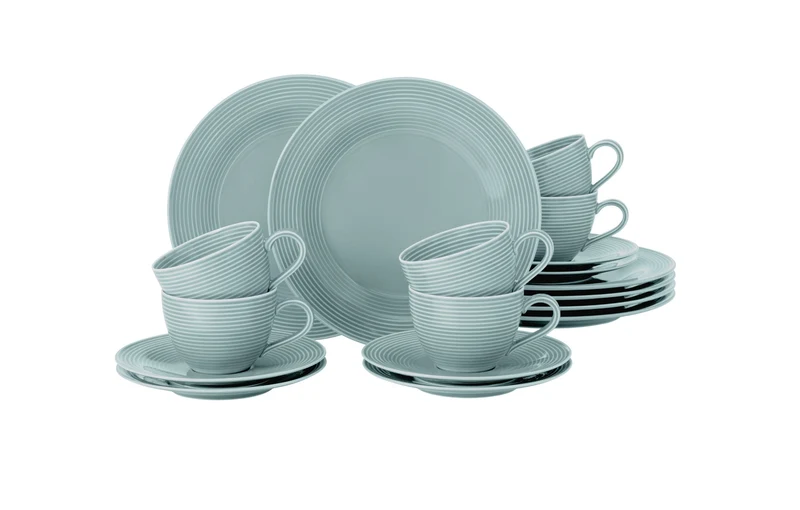 Seltmann Weiden Beat Arktisblau uni Kaffeeservice 18tlg.