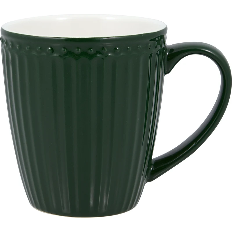 Greengate Alice Becher mit Henkel pinewood green 0,4 l