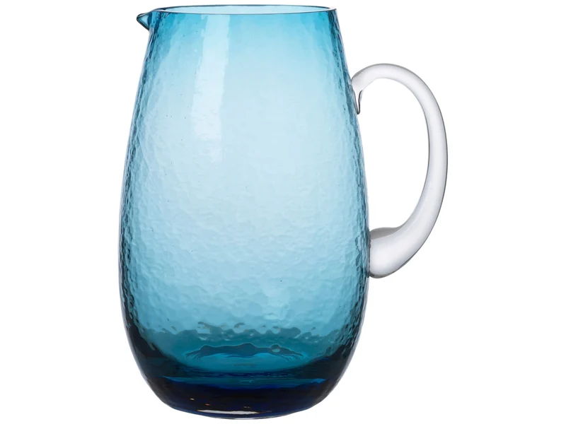 Broste Copenhagen HAMMERED Krug blue 2 l
