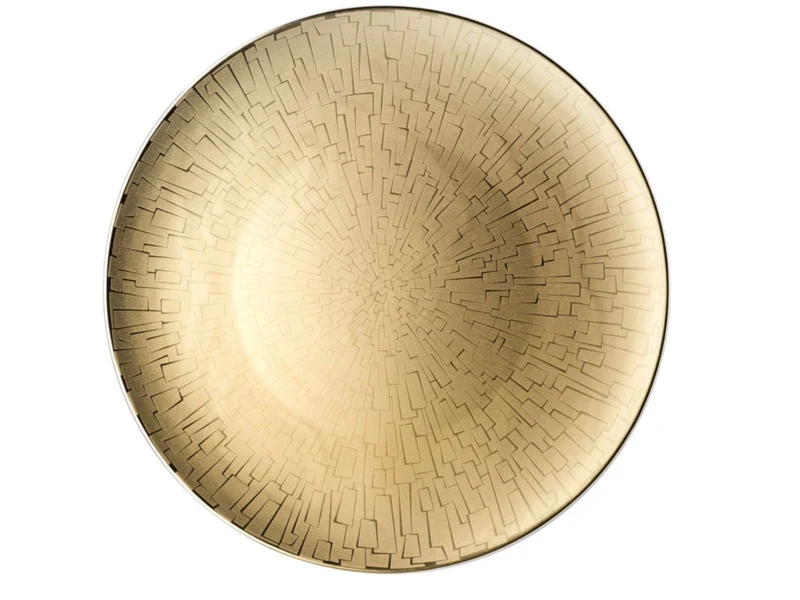 Rosenthal TAC Gropius Skin Gold Platzteller 33 cm