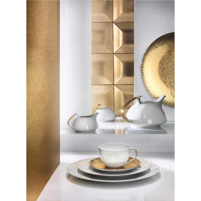 Rosenthal TAC Gropius Skin Gold Platzteller 33 cm