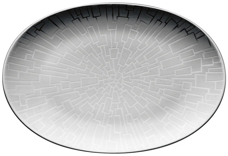 Rosenthal TAC Gropius Skin Platin Platte 18 cm
