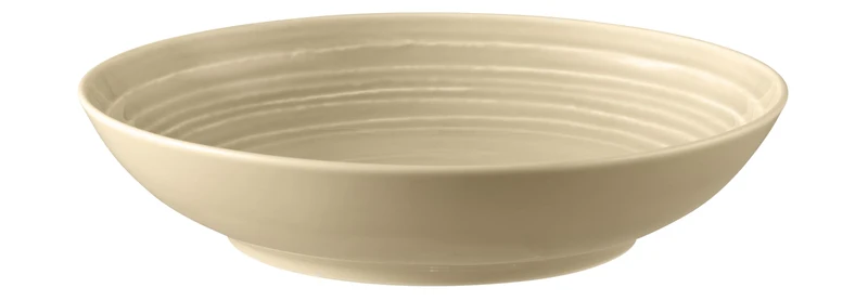 Seltmann Weiden Terra Sandbeige uni Suppenteller rund 21 cm