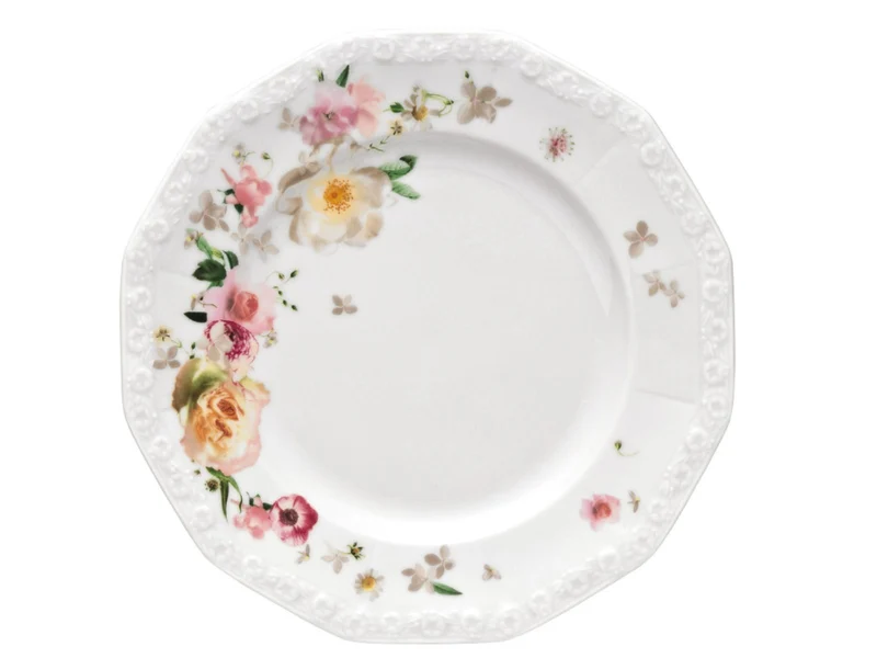 Rosenthal Maria Pink Rose Frühstücksteller 21 cm
