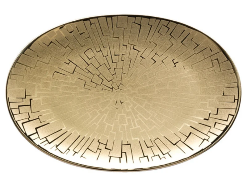 Rosenthal TAC Gropius Skin Gold Platte 18 cm