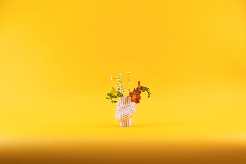 Rosenthal Node Stripes Mango Vase 11,7 cm
