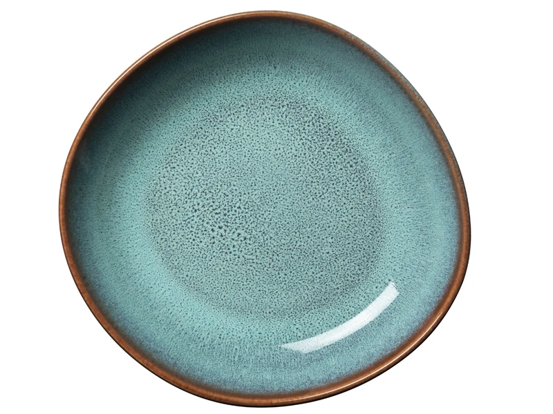 like. by Villeroy & Boch Lave glace Schale flach klein 22 x 21 x 4,2 cm