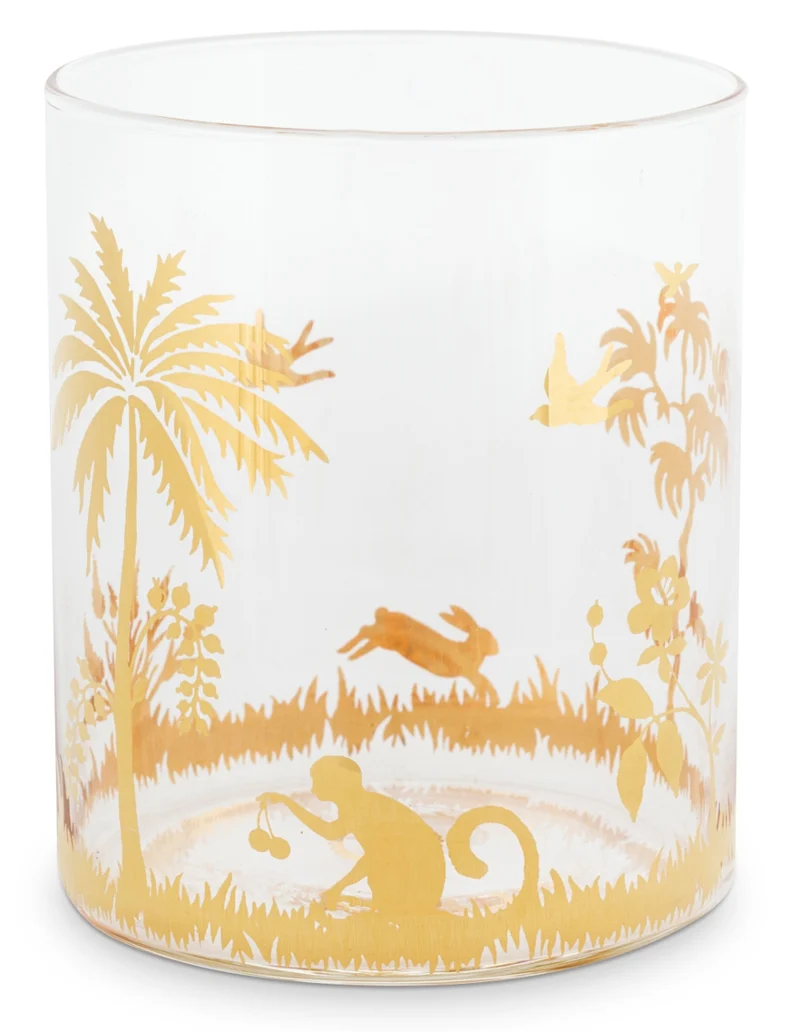 PIP STUDIO La Majorelle Wasserglas gold 0,25 l