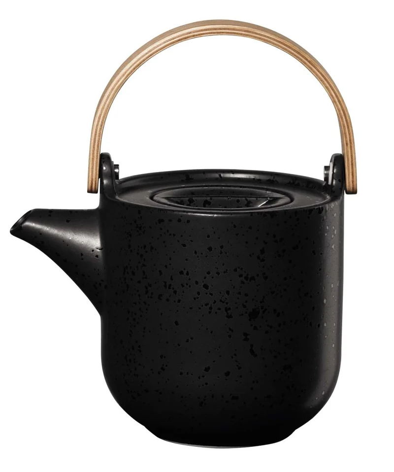 ASA COPPA Teekanne mit Holzgriff kuro 0,6 l