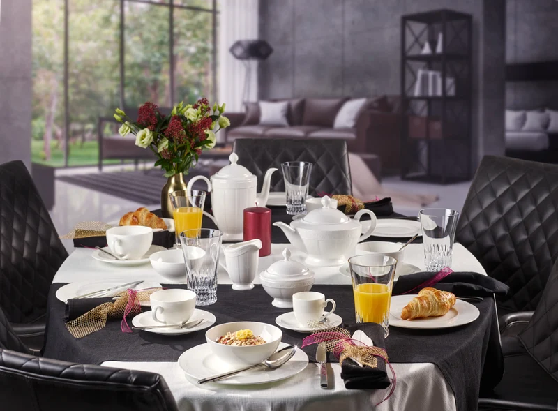 Villeroy & Boch White Pearl Frühstücksuntertasse 18 cm