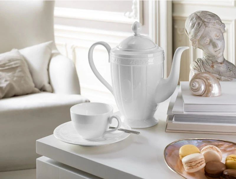 Villeroy & Boch White Pearl Kaffee-/Teeuntertasse 16 cm