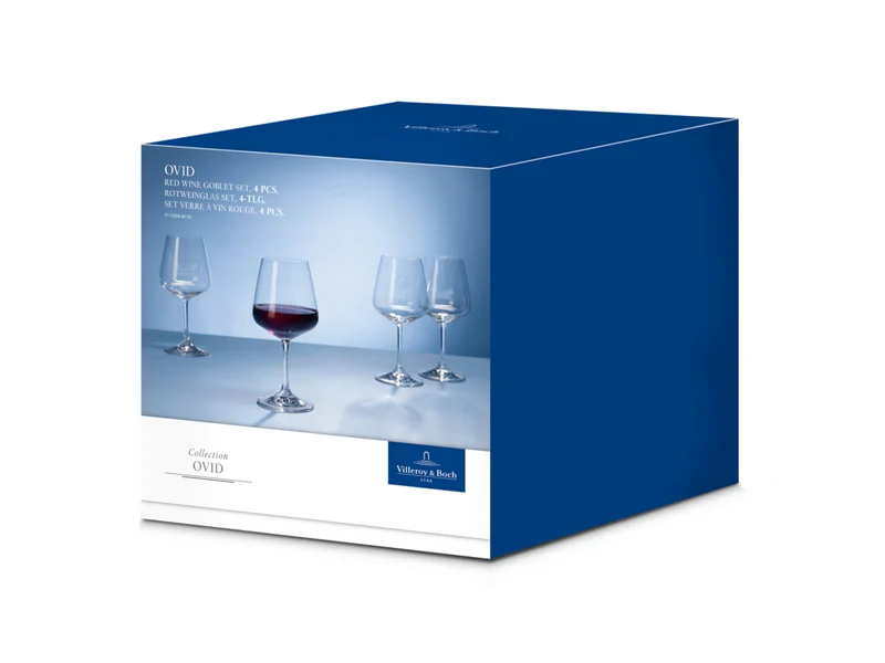 Villeroy & Boch Ovid Rotweinglas Set 4tlg.