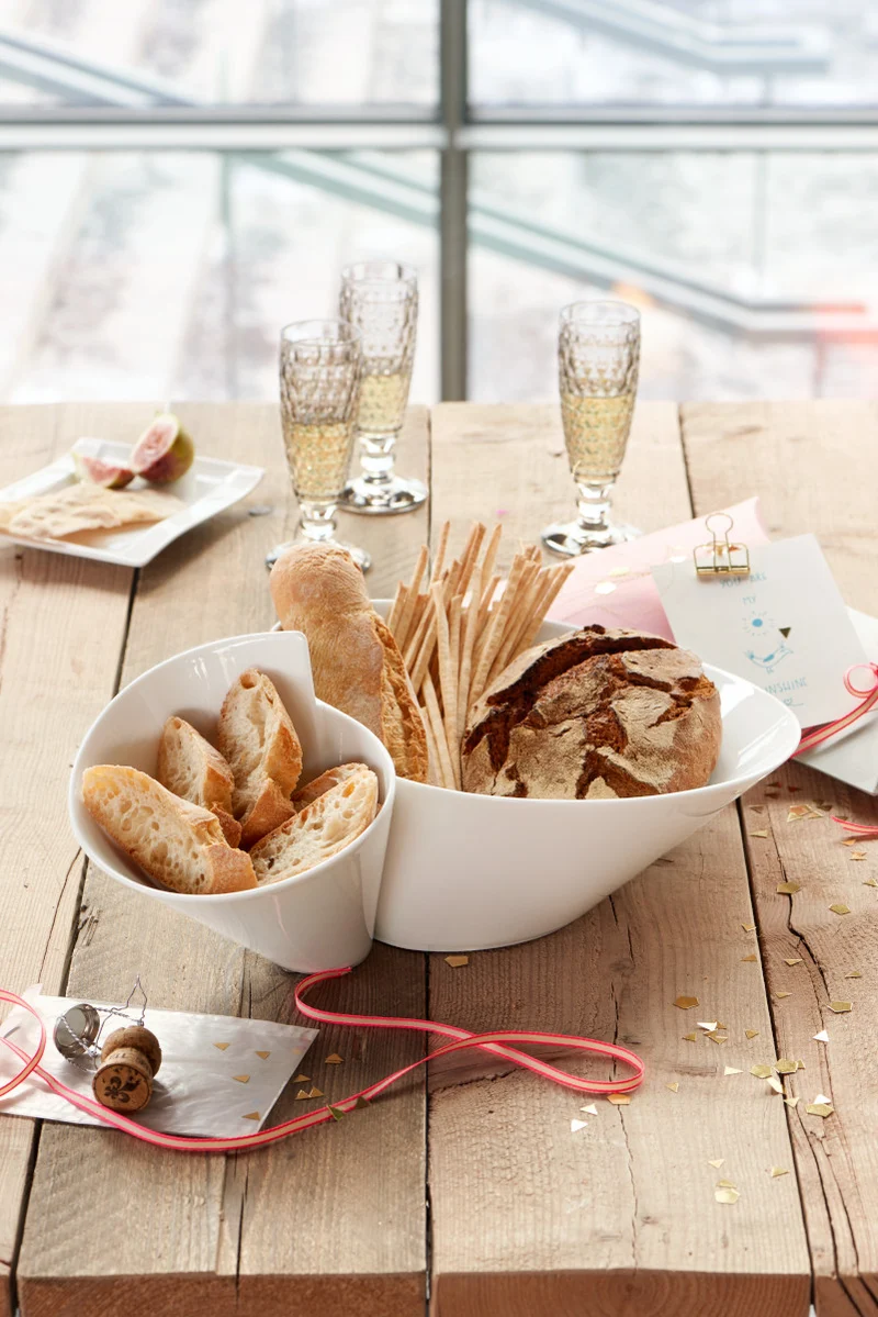 Villeroy & Boch New Wave Eye-catcher Doppel Bol 49 x 27 cm