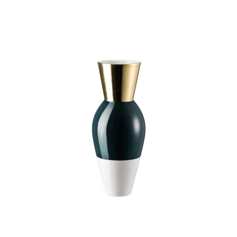 Versace Nymph Special Edit. Vase Gold-Dark Green