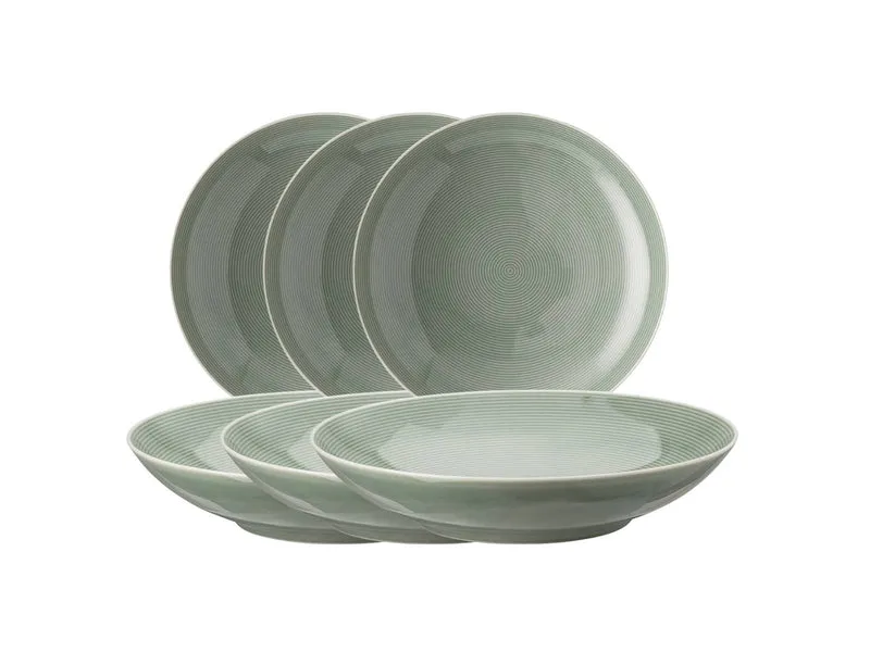 Thomas Loft Colour Moss Green Suppenteller 24 cm Set6