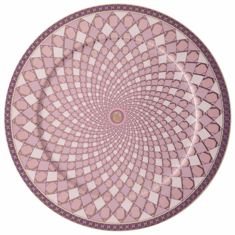 SwarosvkiXRosenthal Signum Rose Platzteller 33 cm