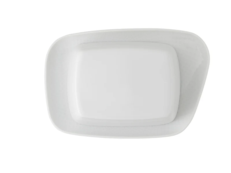 Rosenthal Junto Weiss Butterdose 250 g
