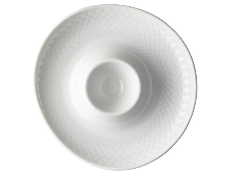 Rosenthal Junto weiss Eierbecher mit Ablage 13 cm
