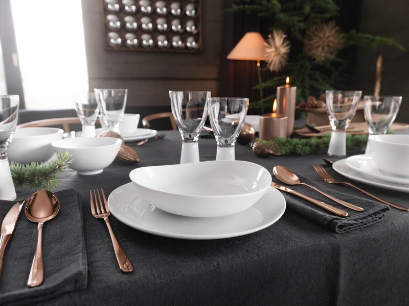 Rosenthal Junto weiss Eierbecher mit Ablage 13 cm