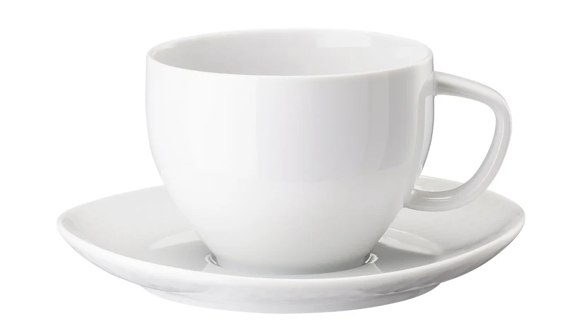 Rosenthal Junto Weiss Kombitasse mit Untertasse