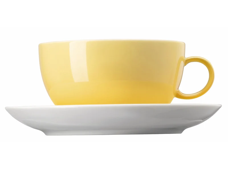 Thomas Sunny Day Soft Yellow Cappuccinotasse 2tlg.