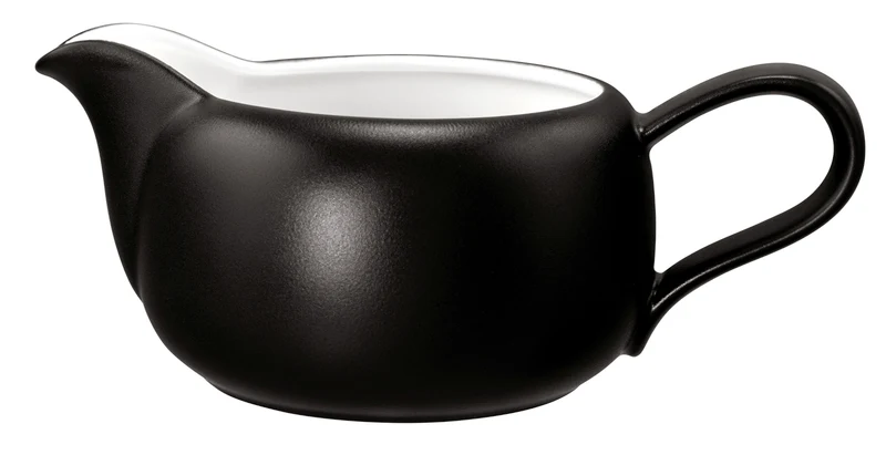Seltmann Weiden Liberty Velvet Black Sauciere 0,6 l
