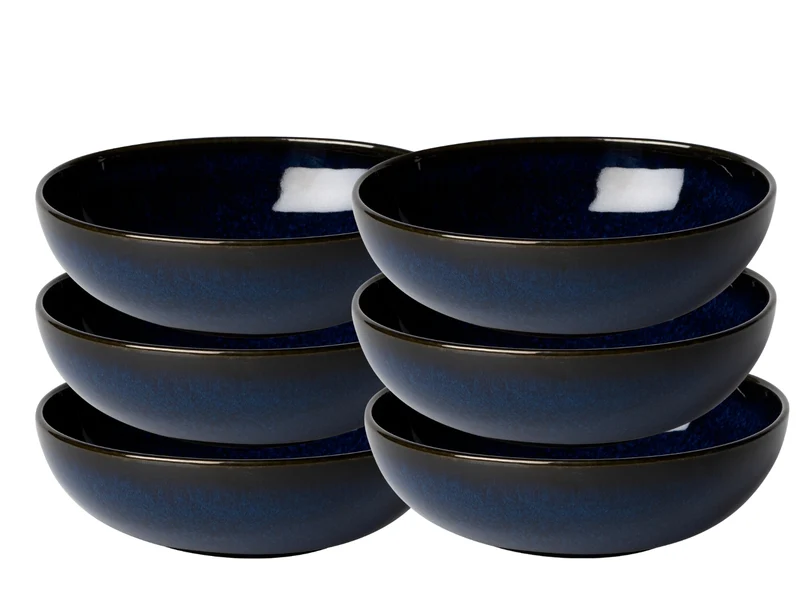 like. by Villeroy & Boch Lave bleu Bol Set 17 cm 6tlg
