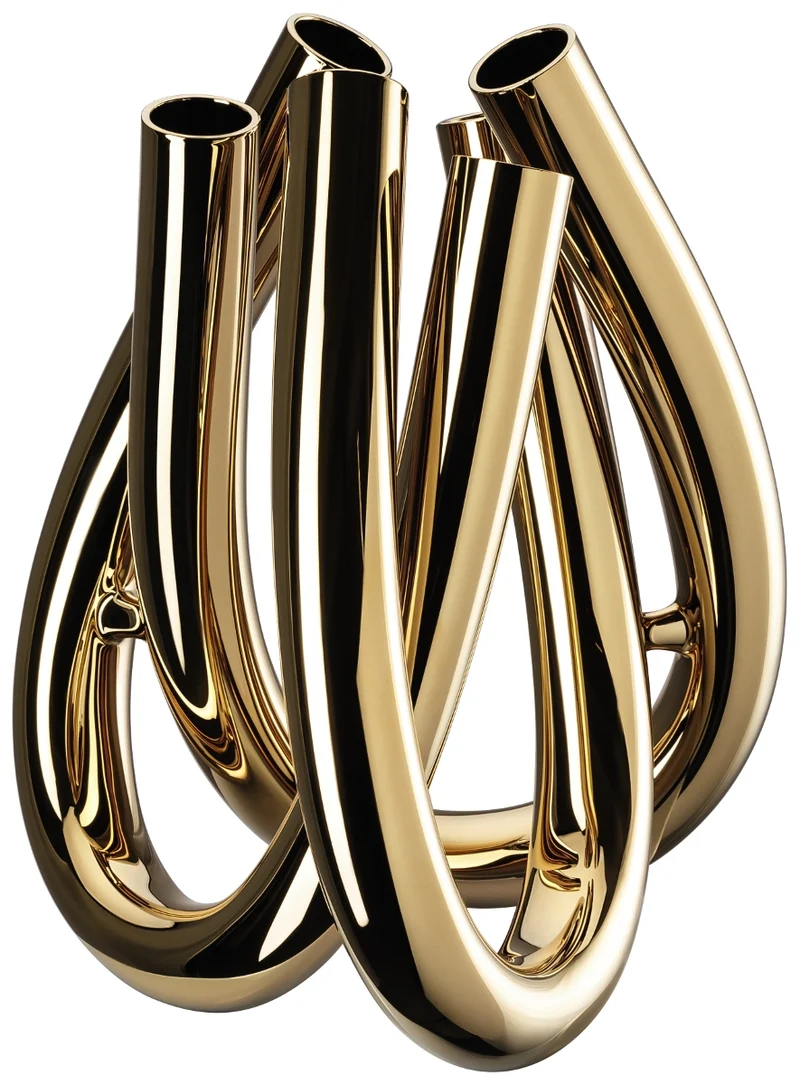 Rosenthal Triu Gold Vase 22 cm