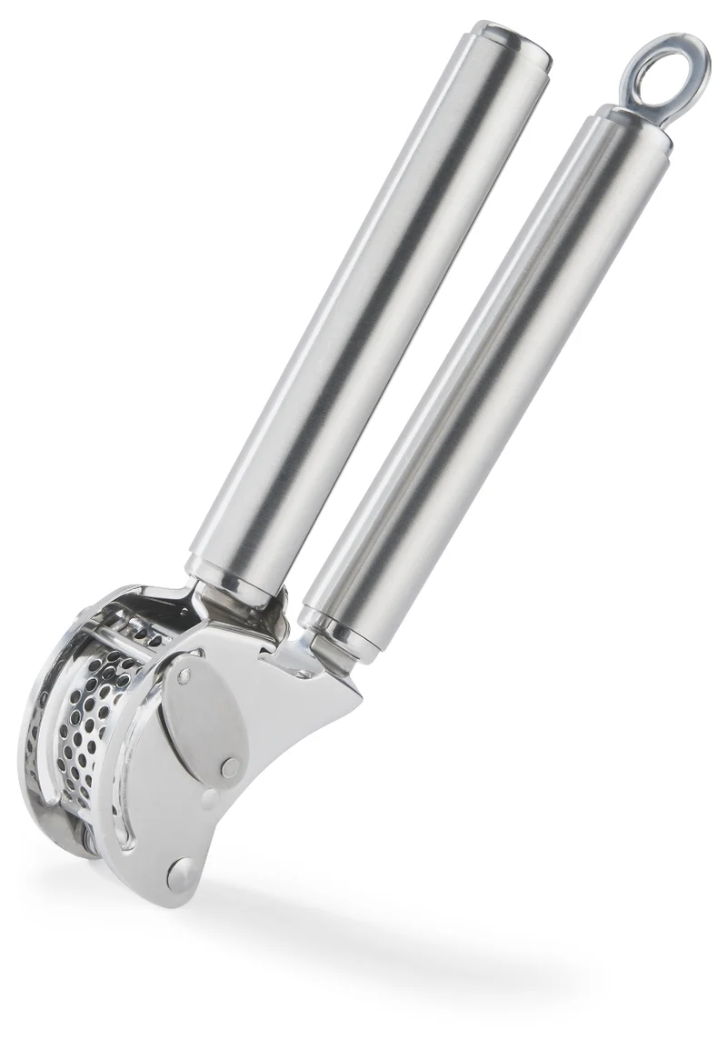 Rösle Knoblauchpresse mit Abstreifer 20 cm