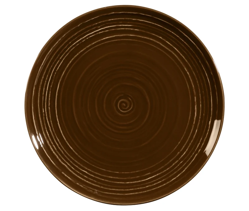 Seltmann Weiden Terra Erdbraun uni Frühstücksteller rund 22,5 cm