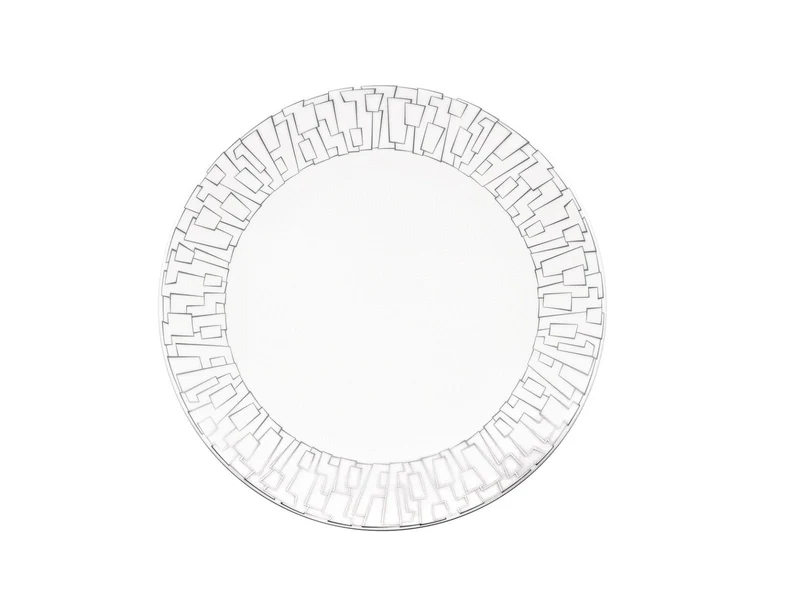 Rosenthal TAC Gropius Skin Platin Frühstücksteller 22 cm