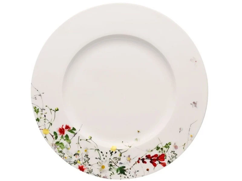 Rosenthal Brillance Fleurs Sauvages Speiseteller m. Fahne