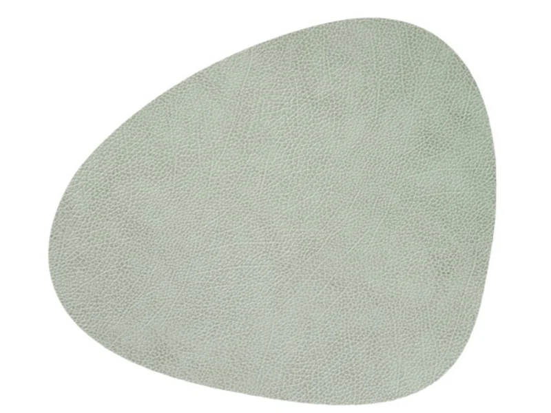 LIND DNA HIPPO Tischset Curve L olive green 37 x 44 cm
