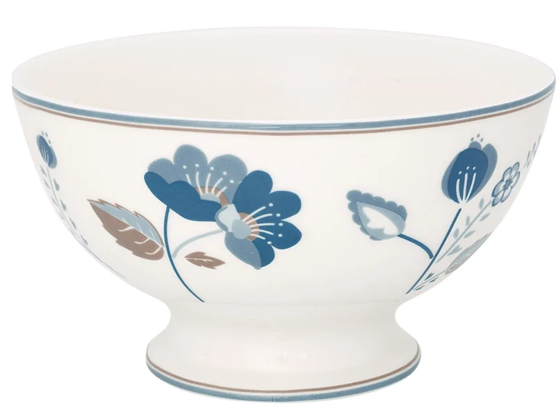 Greengate Mozy Veggie Bowl white 11 x 19 cm