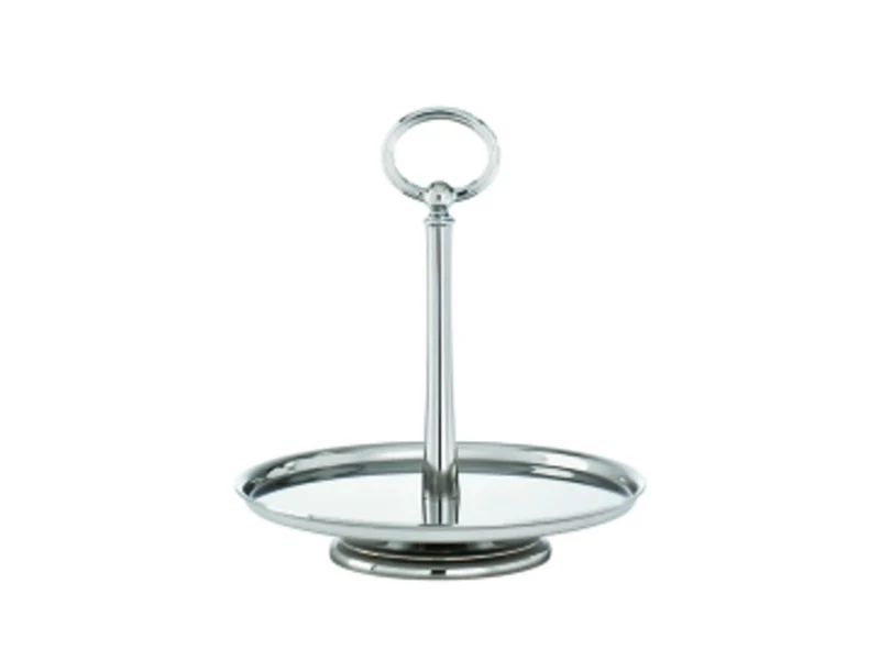 Sambonet Elite Gebäckschale auf Fuss 18 cm Edelstahl 18/10
