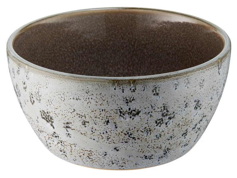 Bitz Bowl matt grey / shiny grey 12 cm