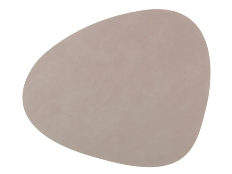 LIND DNA NUPO Tischset Curve L light grey 37 x 44 cm
