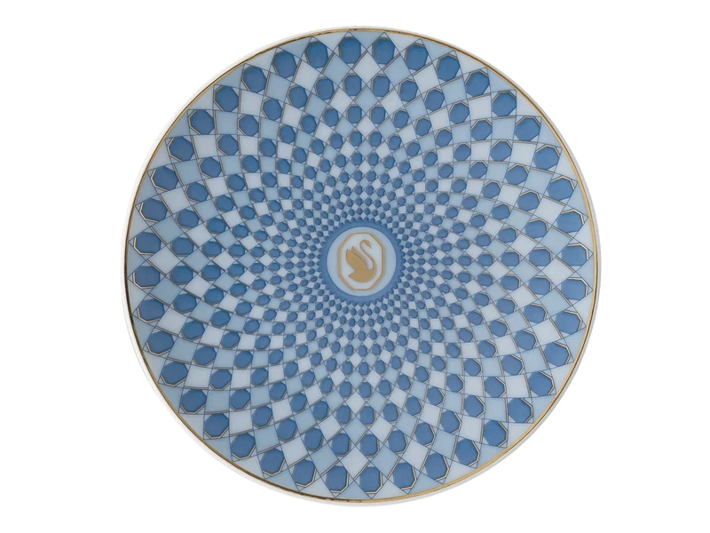 SwarosvkiXRosenthal Signum Azure Teller flach 10 cm