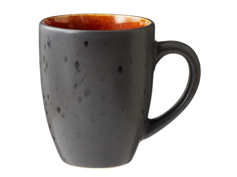 Bitz Becher mit Henkel black/grey/green/dark blue Set4