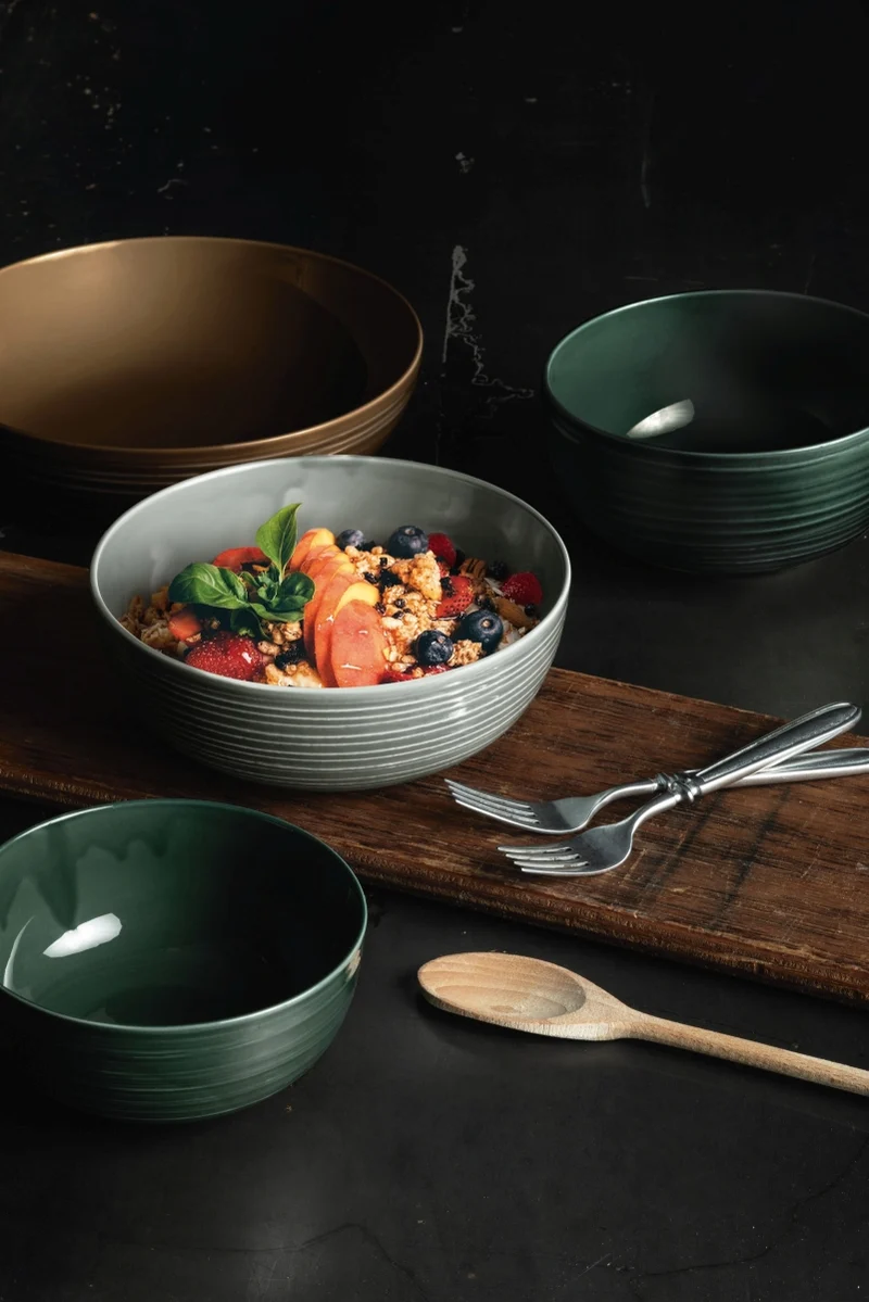 Seltmann Weiden Terra Moosgrün uni Foodbowl 28 cm