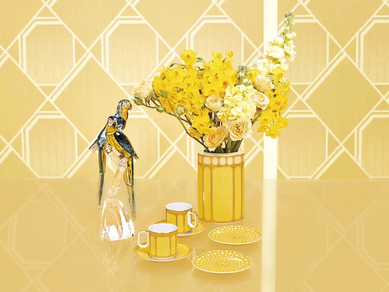 SwarosvkiXRosenthal Signum Jonquil Brotteller 18 cm