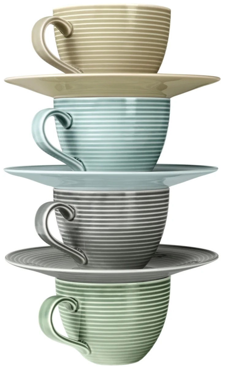Seltmann Weiden Beat Arktisblau uni Milchkaffeeobertasse 0,35 l